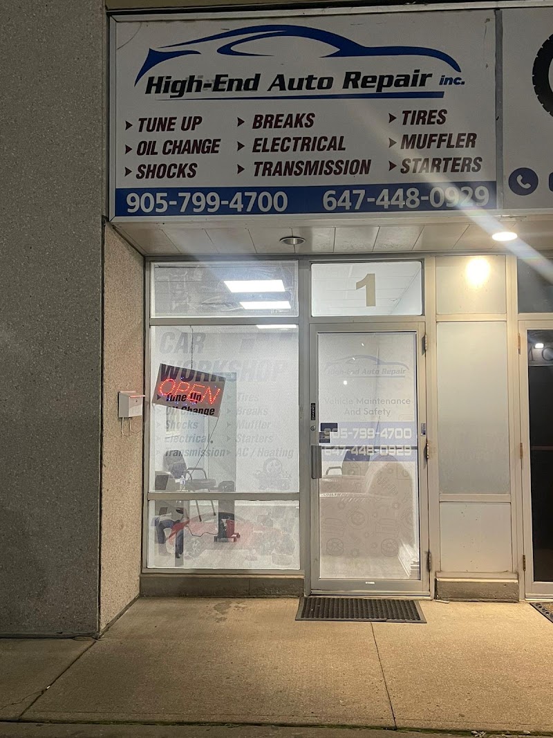 High End Auto Repair INC in Brampton